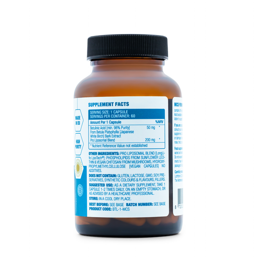 Betulinic Acid Pro Liposomal | 50 mg | 60 capsules