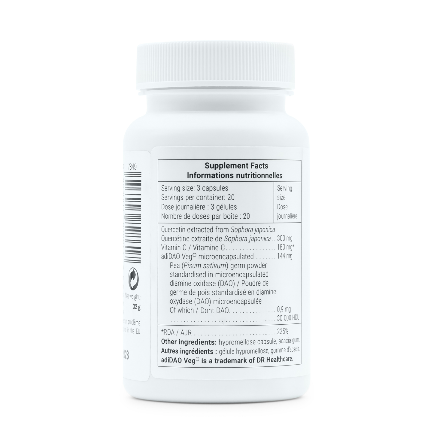 DAO Histamine Control | DAO enzym | 60 capsules