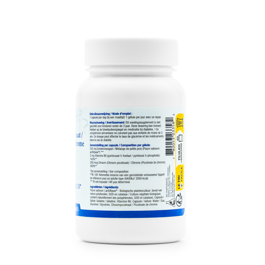 Chroom Picolinaat | Vitamine B6 | 100 capsules / gel