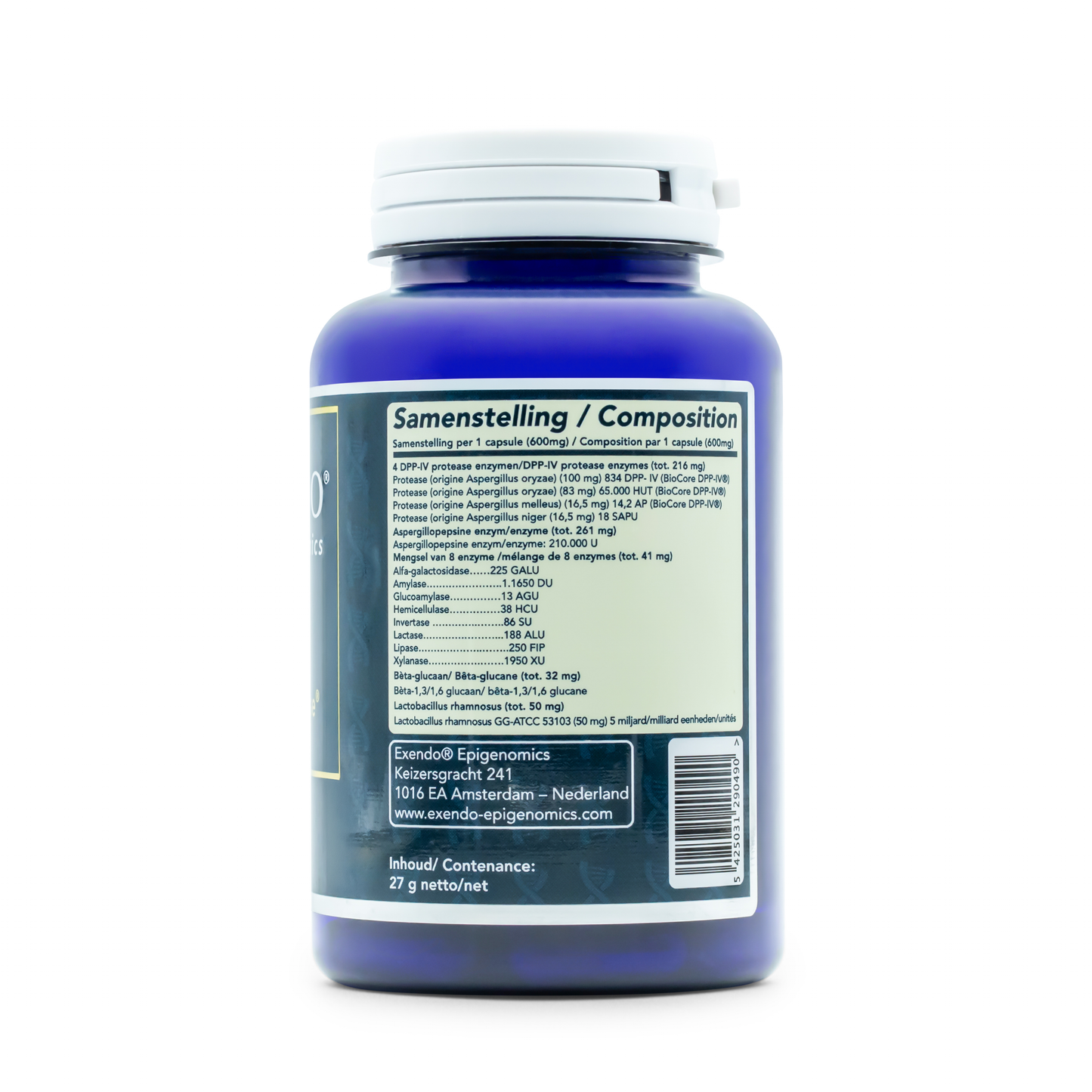 DPP-IV Gluten Tri-Phase | Enzymcomplex | 45 capsules
