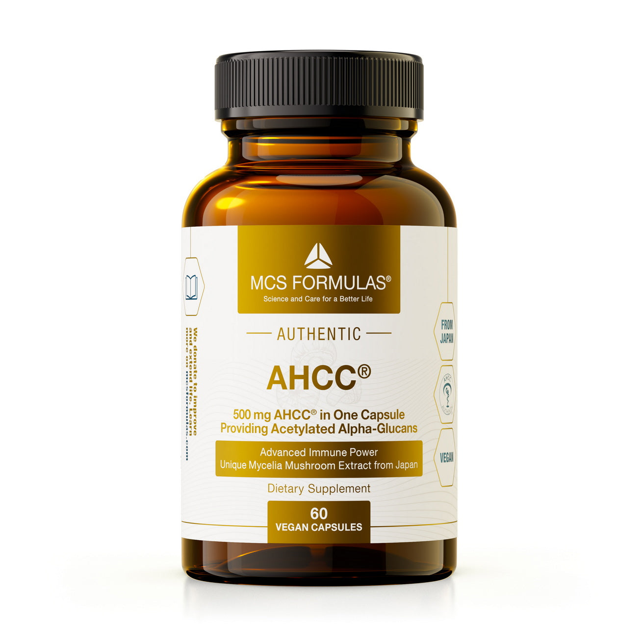 •	AHCC MCS Formulas vegan capsules pot 60 stuks 
•	shiitake mycelium extract AHCC capsules pot 
•	MCS Formulas AHCC® gestandaardiseerd supplement pot 
•	vegan AHCC paddenstoel extract capsules pot 60 stuks