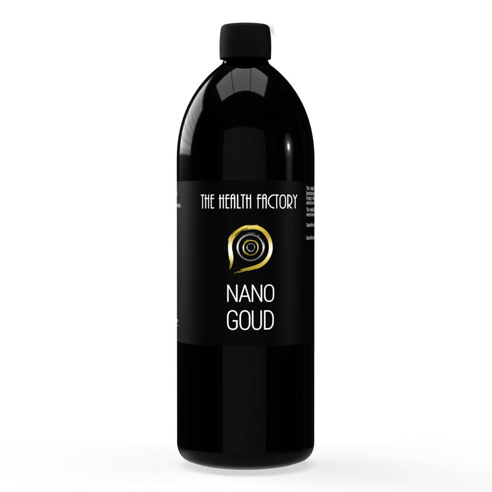 • Nano Goud The Health Factory spray fles 500 ml
• goud huidverzorging spray nano deeltjes The Health Factory
• uitwendig verzorgingsproduct nano goud spray violet glas
• The Health Factory gold skincare spray fles
