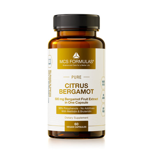 •	Citrus Bergamot MCS Formulas capsules pot 60 stuks 
•	bergamot extract Citrus bergamia capsules MCS Formulas pot 
•	MCS Formulas Citrus Bergamot plantaardige capsules pot 
•	citrus bergamot polyfenolen supplement capsules pot 60 stuks