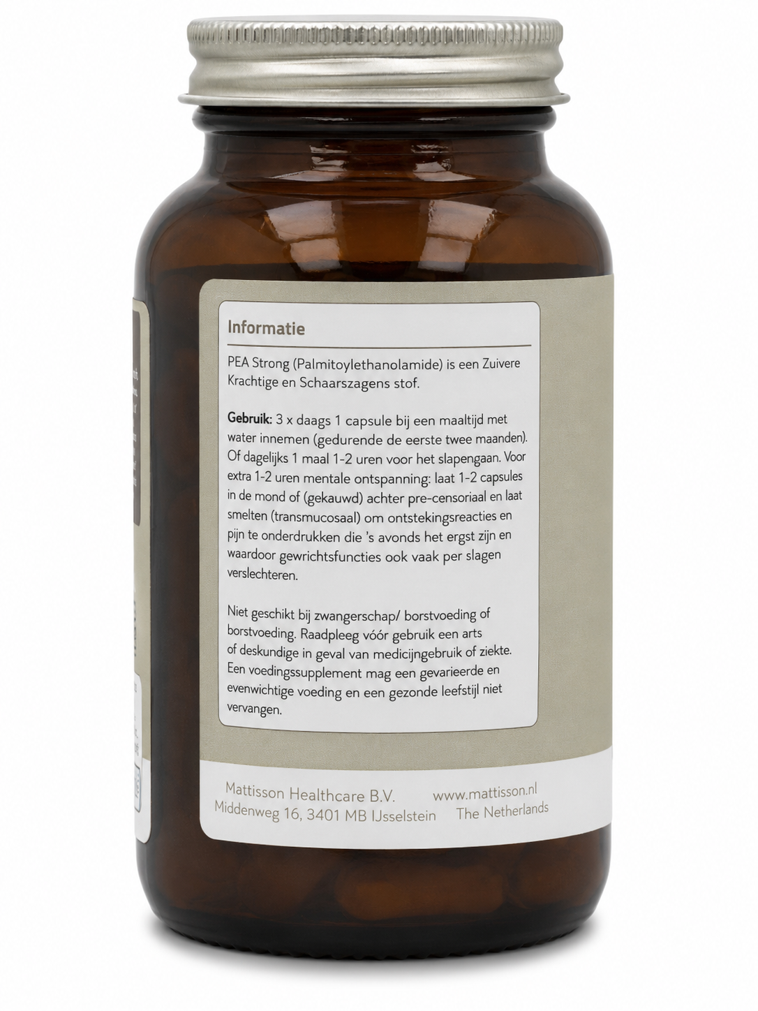 PEA strong | PalmitoylEthanolAmide | 90 capsules