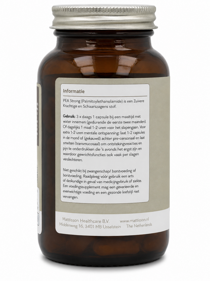 PEA strong | PalmitoylEthanolAmide | 90 capsules