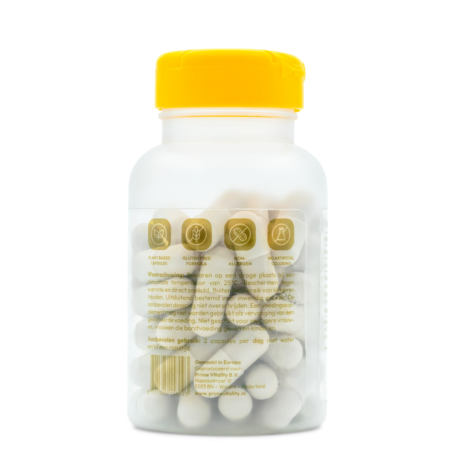 Vitamin C + Bioflavonoïden | Vitamine C formule | 60 capsules