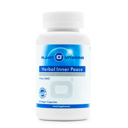 • Herbal Inner Peace Plant O’Vitamins capsules pot 60 stuks
• adaptogenen supplement ashwagandha rhodiola ginseng capsules pot
• kruiden supplement L-theanine Herbal Inner Peace Plant O’Vitamins pot
• Plant O’Vitamins adaptogenen capsules kruidenformule pot