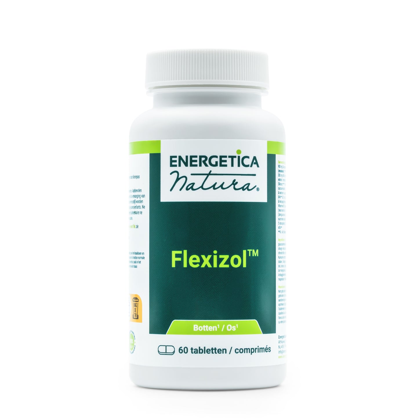 • Flexizol Exendo Epigenomics tabletten pot 60 stuks
• glucosamine MSM supplement Flexizol tabletten pot
• Exendo Flexizol tabletten glucosamine chondroïtine MSM
• gewricht supplement tabletten Flexizol Exendo 