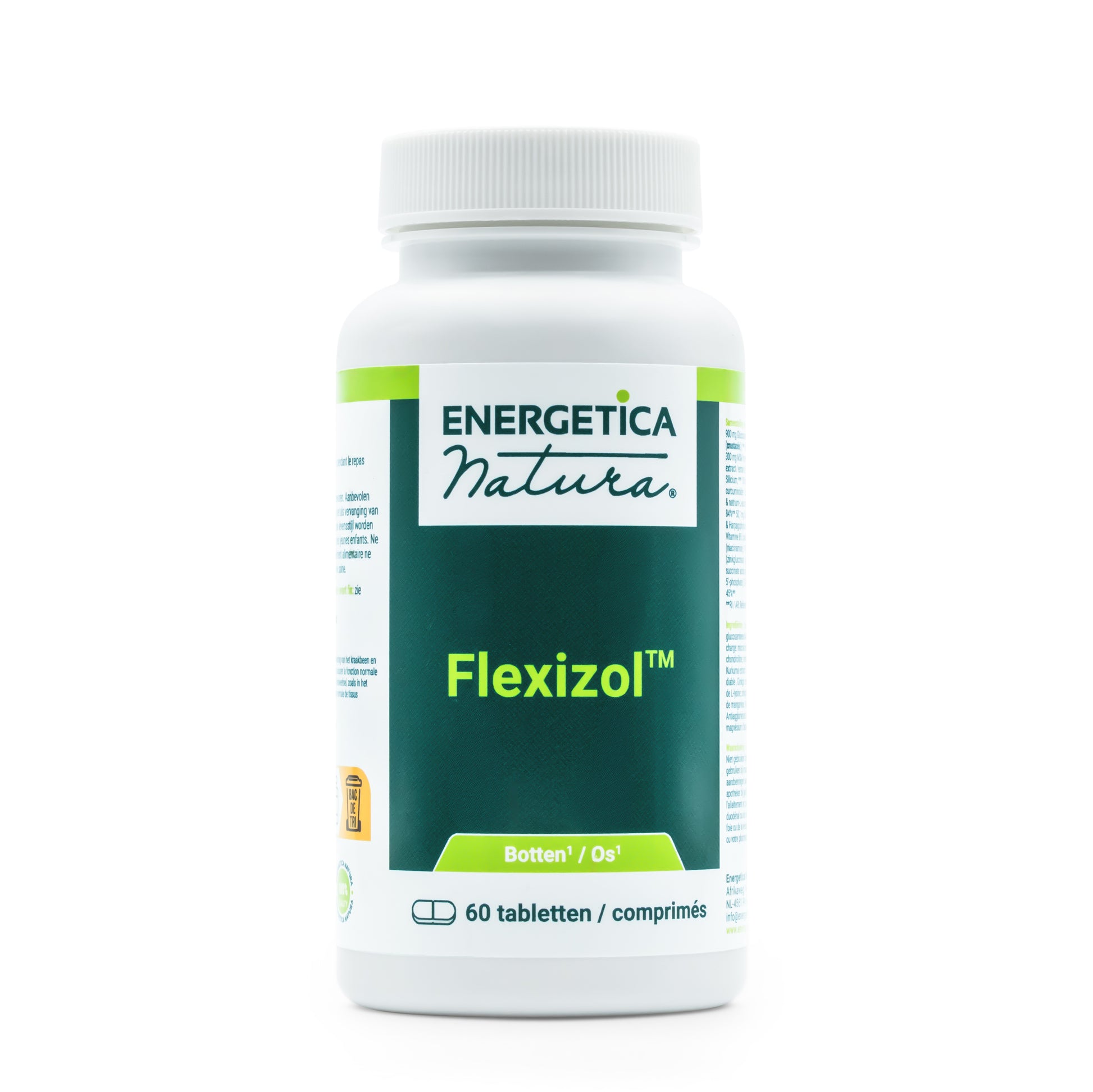 • Flexizol Exendo Epigenomics tabletten pot 60 stuks
• glucosamine MSM supplement Flexizol tabletten pot
• Exendo Flexizol tabletten glucosamine chondroïtine MSM
• gewricht supplement tabletten Flexizol Exendo 