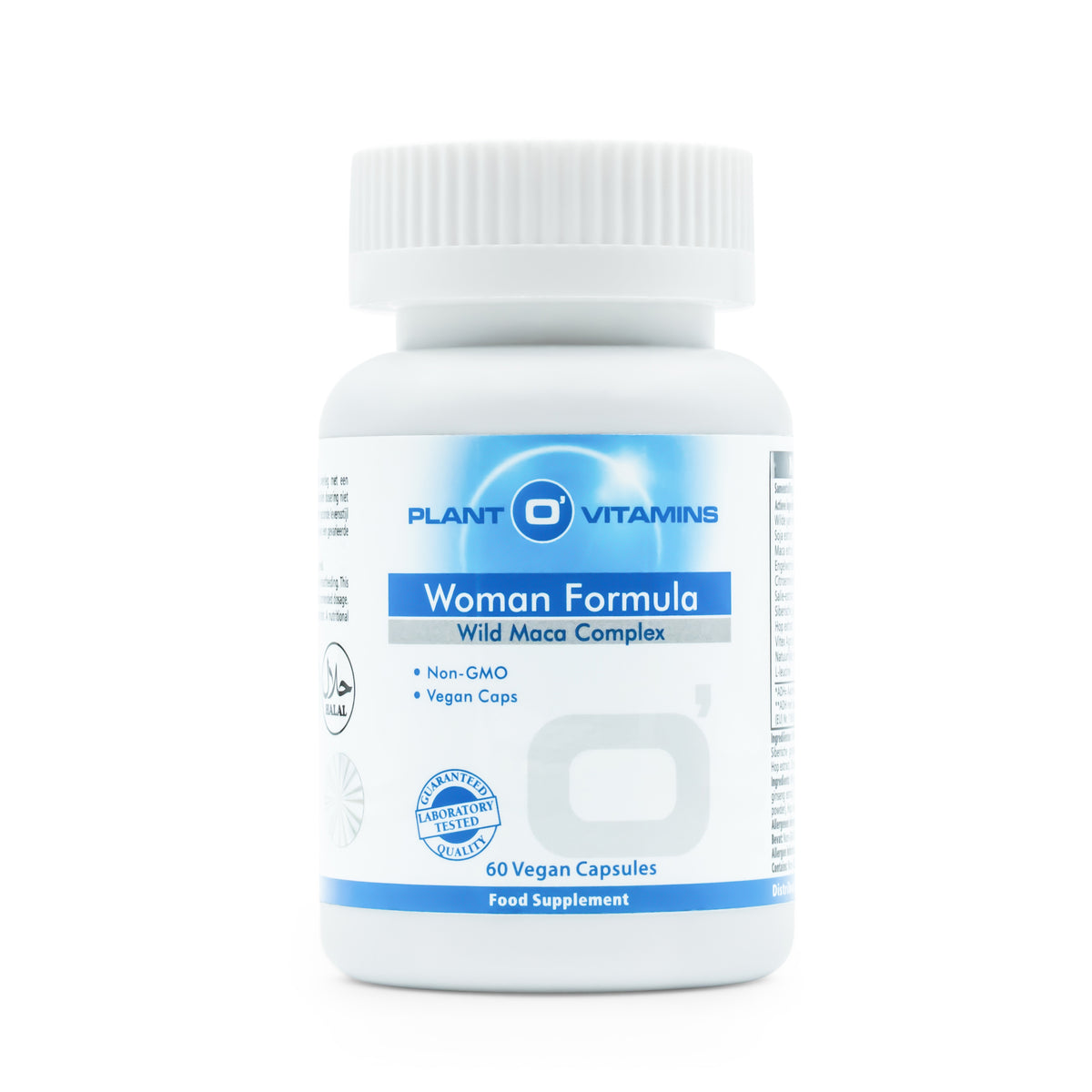 • Woman Formula Plant O’Vitamins capsules pot 60 stuks
• vrouwen supplement met maca en vitex Plant O’Vitamins capsules
• botanische vrouwenformule capsules kruidencomplex pot
• Plant O’Vitamins Woman Formula supplement capsules vegan pot
• kruiden en vitamine E vrouwen supplement capsules 60 stuks