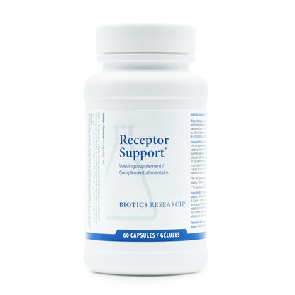 • Receptor Support Biotics Research capsules verpakking
• NAC kruiden en mineralen supplement capsules
• Biotics Research multi nutriënt formule met chlorella
• kruidenextracten vitamines mineralen capsules supplement