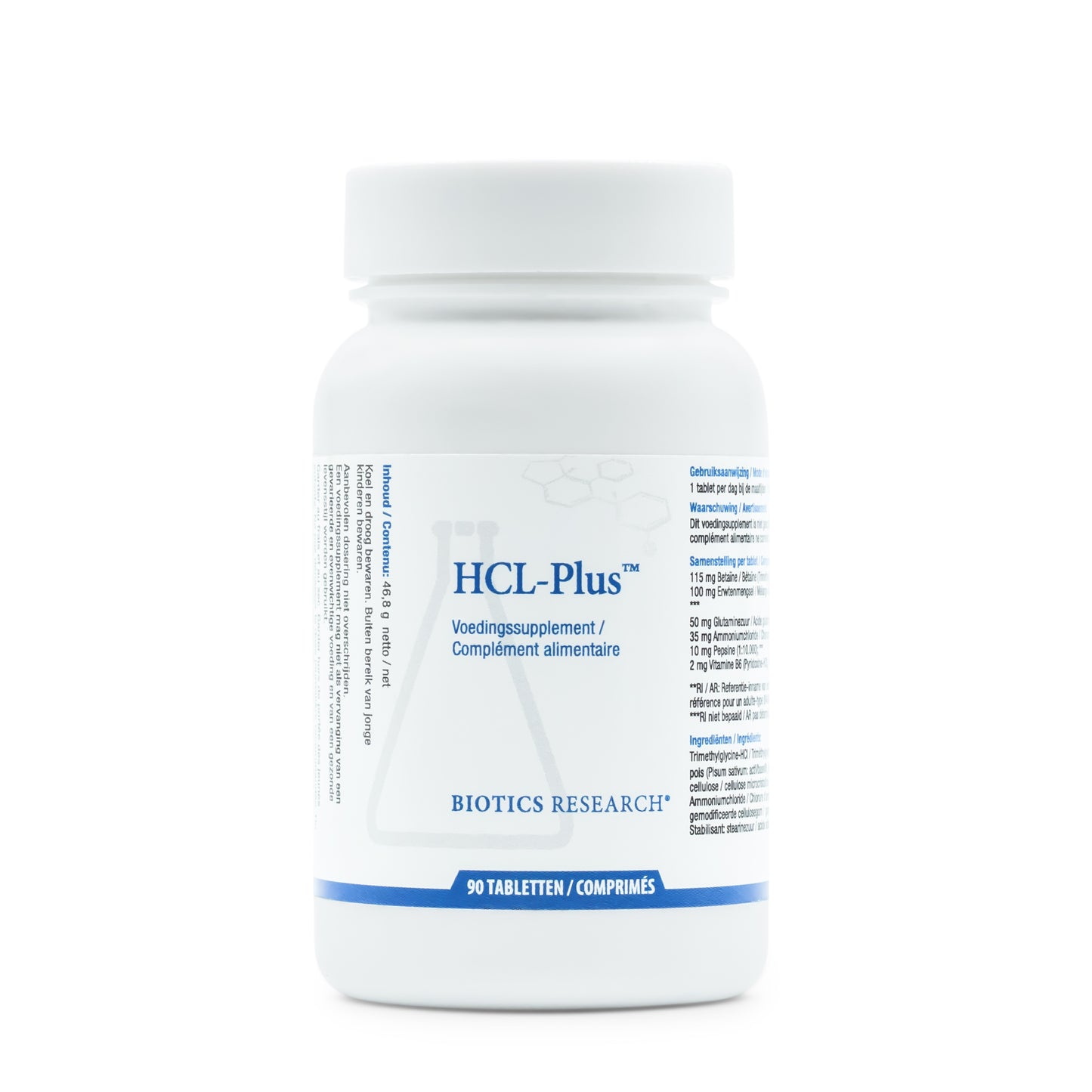 • HCL-Plus Exendo Epigenomics tabletten pot 90 stuks
• betaïne HCl pepsine enzymen supplement Exendo HCL-Plus tabletten pot
• spijsverteringsenzymen HCL supplement tabletten Exendo pot
• Exendo HCL-Plus Betaine HCl enzymen tabletten pot