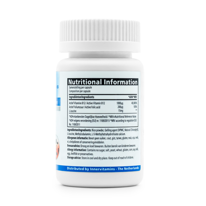 Methyl B12 Active| 60 capsules