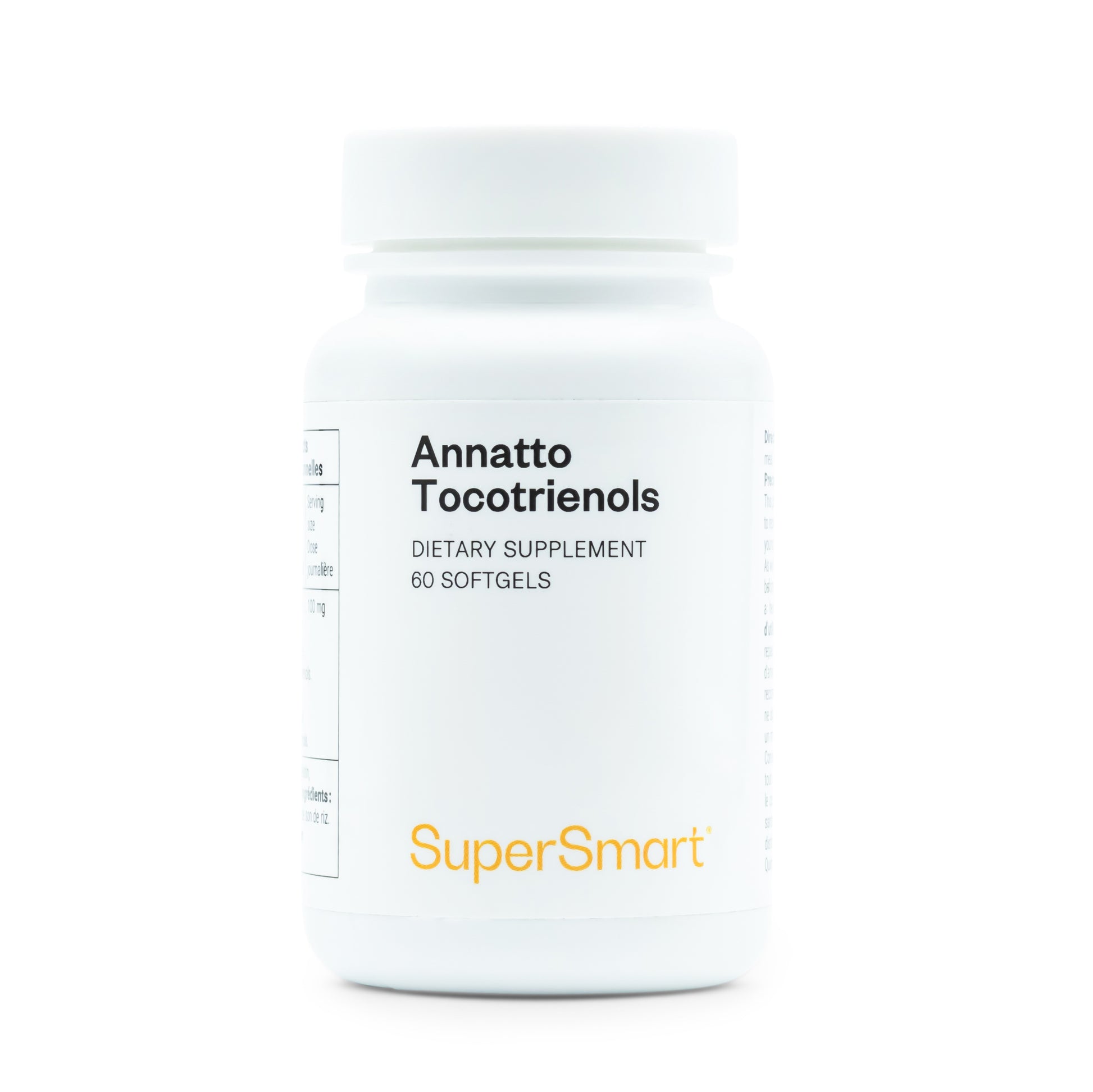 •	Annatto Tocotrienols SuperSmart softgels pot 60 stuks 
•	vitamine E tocotriënolen supplement annatto softgels pot 
•	SuperSmart Annatto Tocotrienols vitamine E complex capsules pot 
•	plantaardige tocotrienols softgels pot 60 stuks 