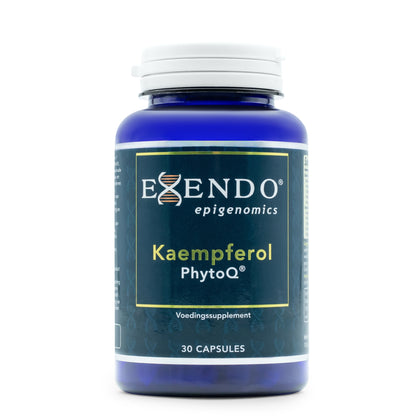 • Kaempferol PhytoQ Exendo plantenextract capsules 30 stuks
• Sophora japonica kaempferol supplement met vitamine E Exendo
• PhytoQ Exendo fosfolipiden plantenextract capsules
• Kaempferol supplement plantaardige capsules Exendo Epigenomics