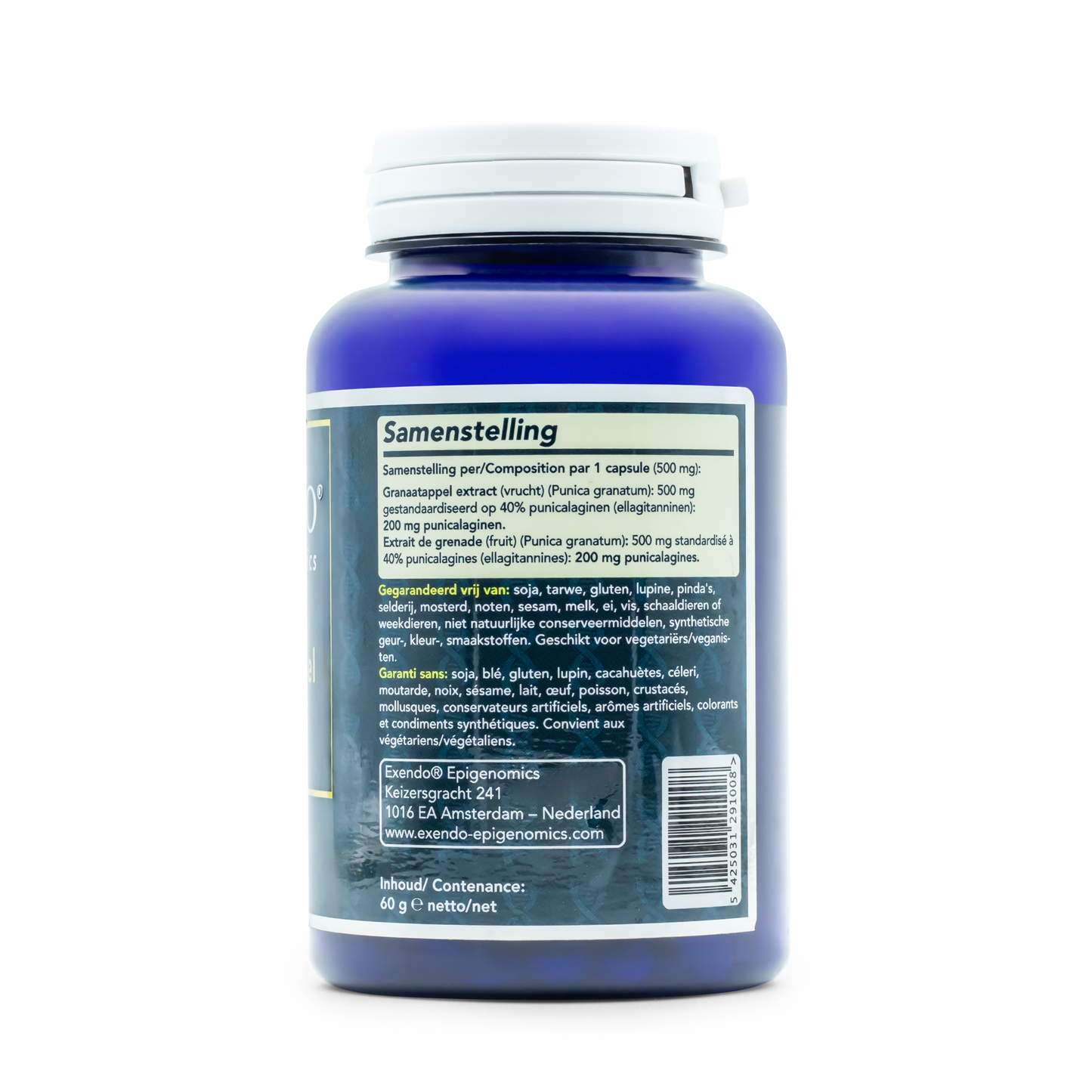 Granaatappel -Pomegranate | 120 capsules