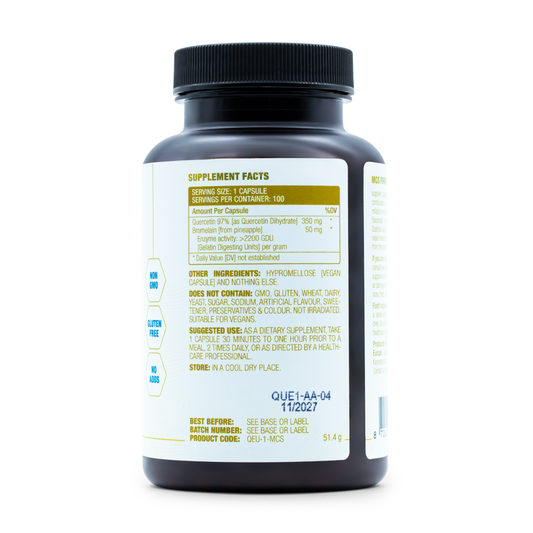 Quercetine & Bromelaïne | 100 capsules