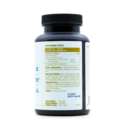 Milk Thistle Silymarine | Mariadistel | 90 capsules