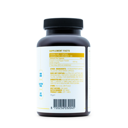 Long Pepper | Kruidenextract | 120 capsules