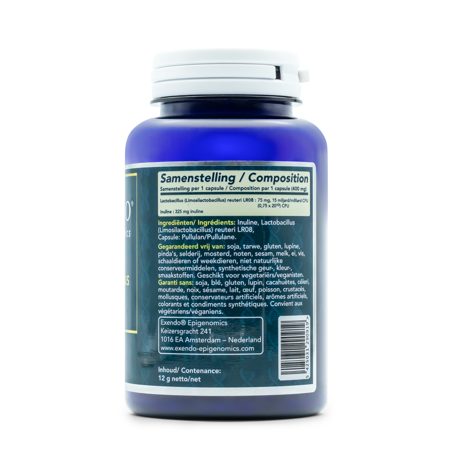 Lactobacillus Reuteri | Probioticum | 30 capsules