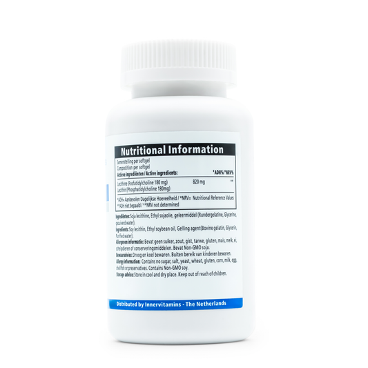 Lecithine | Fosfatidylcholine| 100 softgels