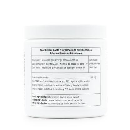 L-Carnitine Formula |Poeder | 105 g