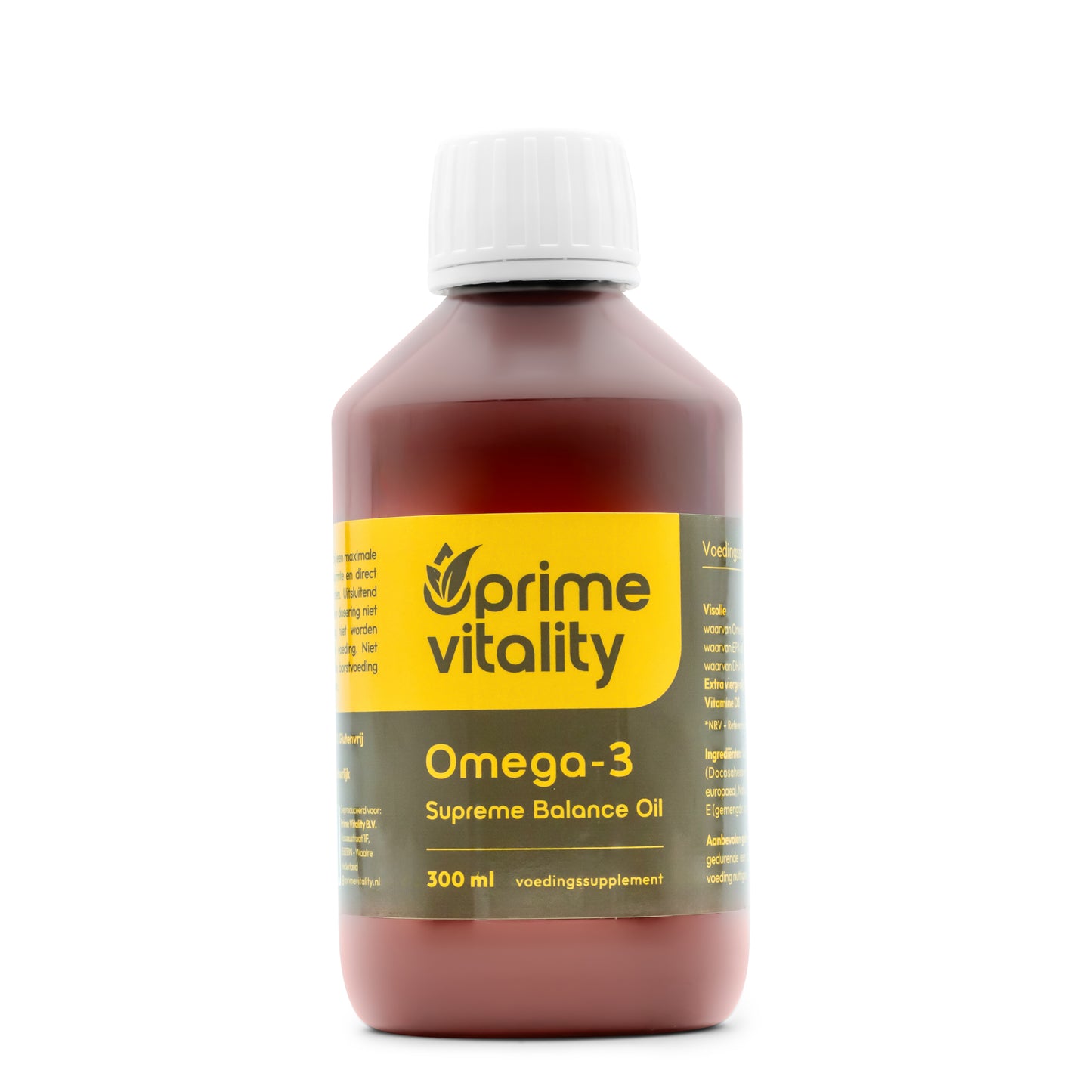 • Omega 3 Supreme Balance Oil vloeibare visolie Prime Vitality fles
• premium omega 3 olie EPA DHA vitamine D3 vloeibaar supplement
• Prime Vitality omega 3 vloeibaar supplement citroensmaak
• omega 3 visolie olie blend EPA DHA hoge opname fles