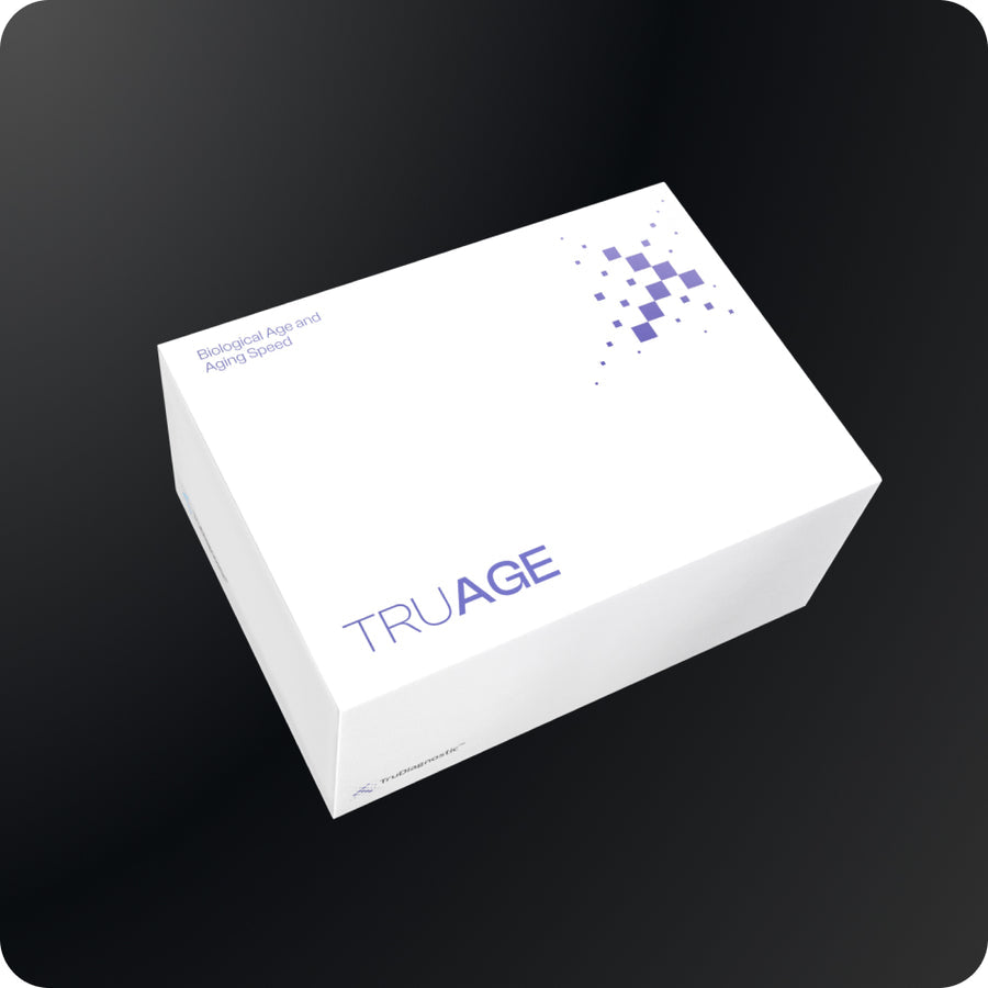 • TruAge epigenetische test buisjes DNA methylatie biologische leeftijd True Vitality
• biologische leeftijd test kit TruAge vingerprik bloedafname Waalre
• longevity test TruAge DNA analyse 11 orgaansystemen True Vitality
• epigenetische aging test verpakking TruAge True Vitality gezondheidsanalyse
