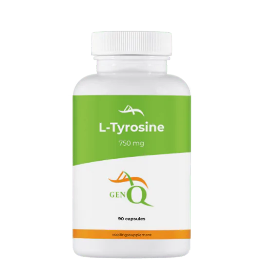 • L-Tyrosine Gen Q capsules pot 90 stuks
• L-tyrosine aminozuur supplement Gen Q capsules
• tyrosine capsules voedingssupplement Gen Q pot
• Gen Q L-Tyrosine aminozuur capsules 90 stuks